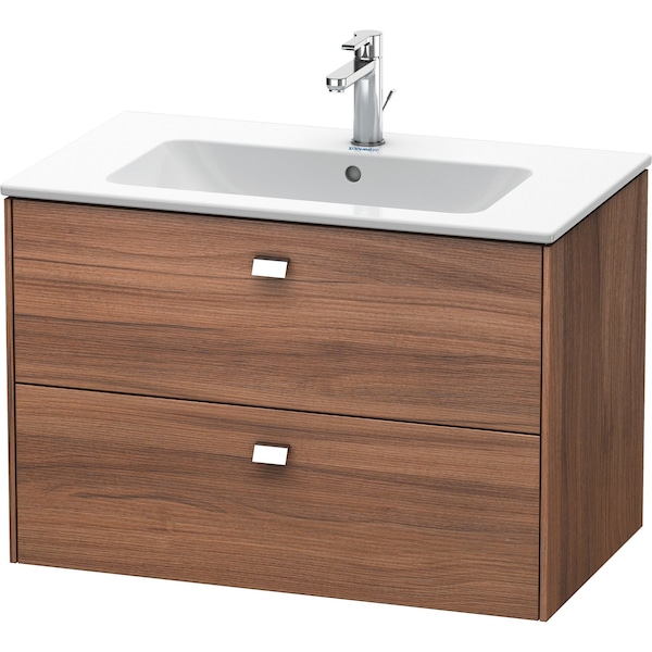 Duravit Brioso Wall-Mounted Vanity Unit Natural Walnut BR410201079 - main